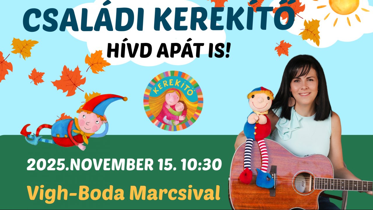 Családi Kerekítő foglalkozás-TATA november