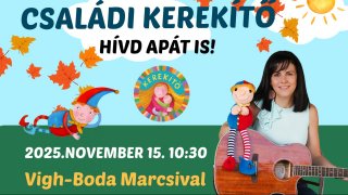 Családi Kerekítő foglalkozás-TATA november