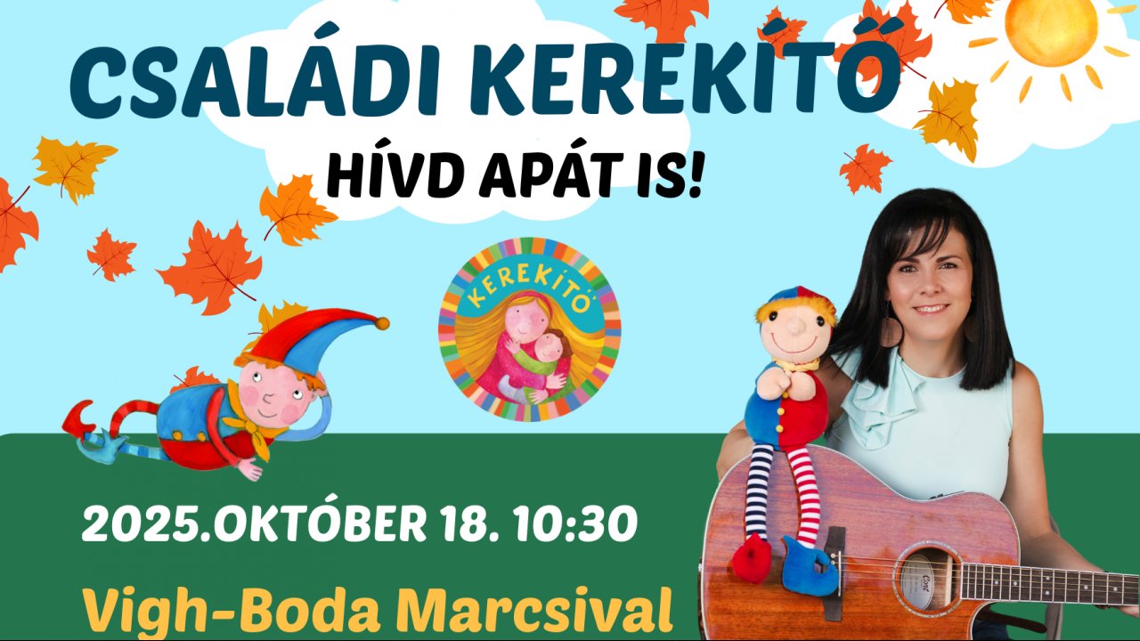 Családi Kerekítő foglalkozás-TATA október
