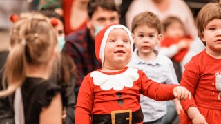 Legkisebbek Mikulása fotózással - Nyergesen