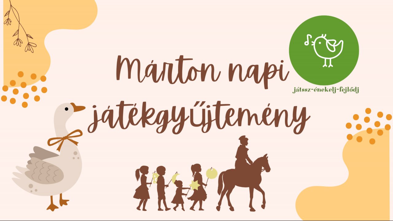 Márton napi játékgyűjtemény