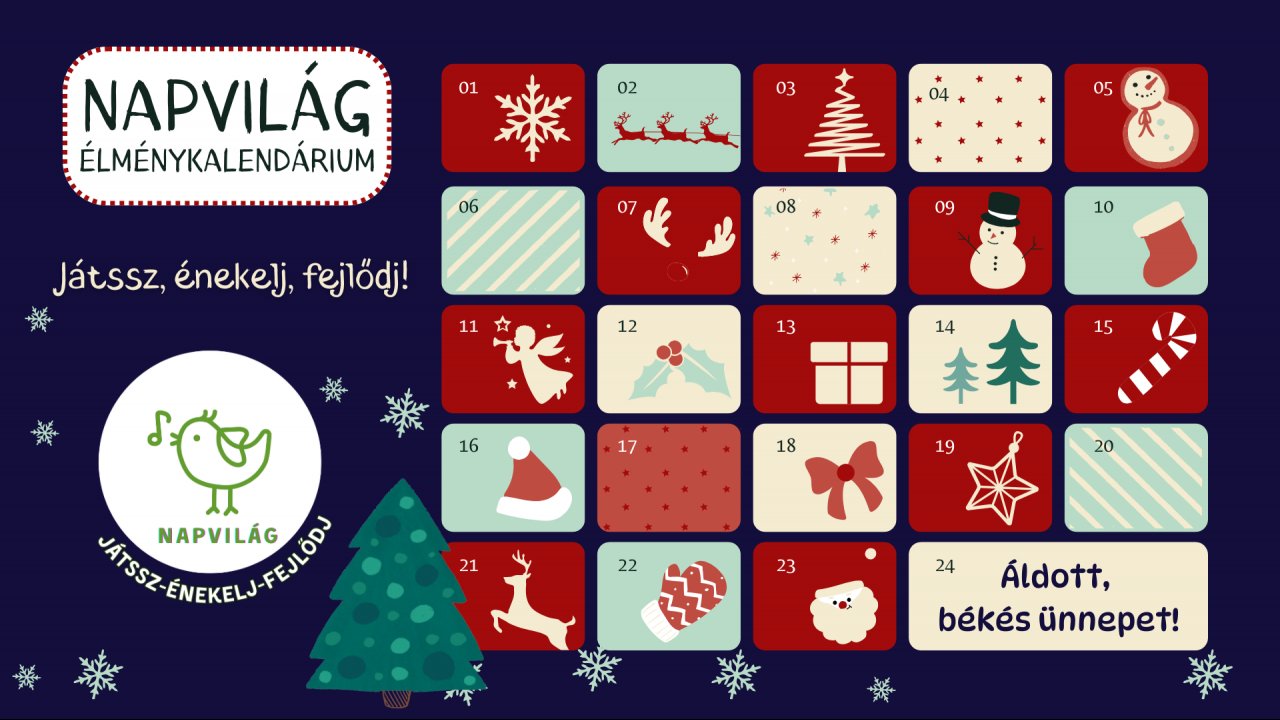 Adventi élménykalendárium
